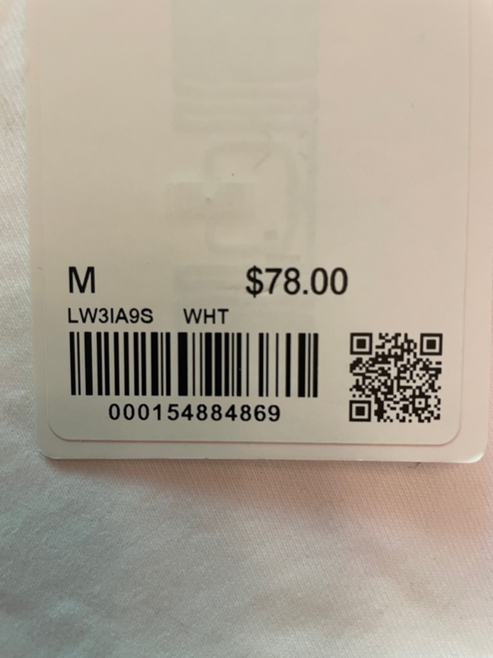 NWT Lululemon Heavyweight Cotton Crewneck Long-Sleeve Shirt - White - Medium - Picture 6 of 6